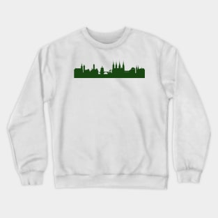 BAMBERG skyline in forest green Crewneck Sweatshirt